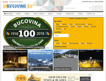 Tablet Screenshot of inbucovina.ro